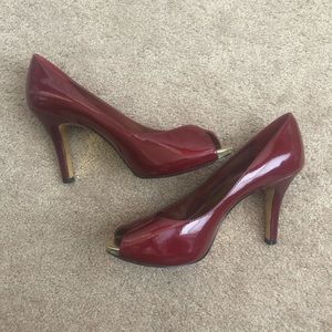 Anne Klein Peep Toe Heels (8.5)